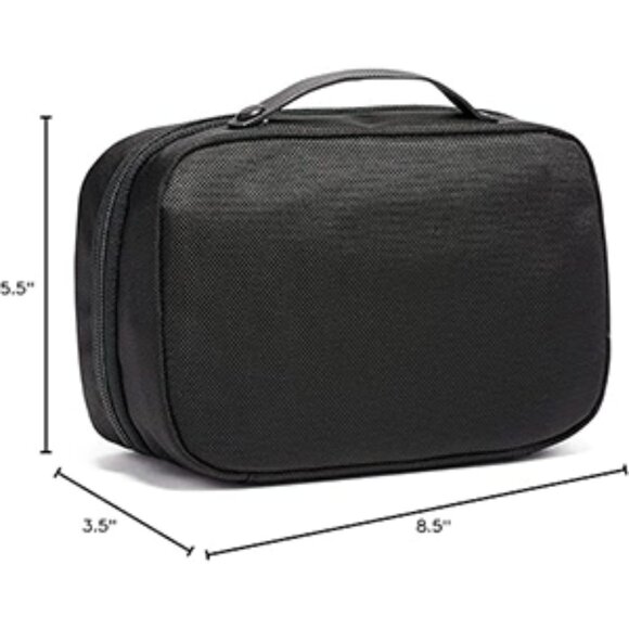 TUMI Alpha Split Travel Kit in black ballistic nylon NWT - Picture 6 of 14